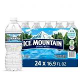 Ice Mountain Spring Water, 24 Pack   16.9 oz