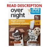 10ct Oats Overnight Protein Oatmeal Shakes