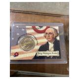 25 Founding Fathers George Washington w/Dollar