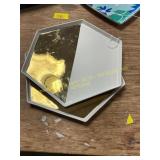 2ct Hexagon Trays
