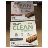 2ct Ready Clean Protein Bars, Various Flavors
