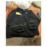 Mens XXL 1/4 Zip Iowa Hawkeye Fleece w/ pockets