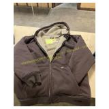 Men s Sherpa Lined Full Zip Hoodie XL