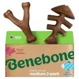Benebone small 3-Pack Fishbone Dog Chew Toys, USA
