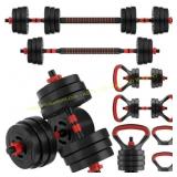 BalanceFrom 60LB 4-in-1 Dumbbell Set