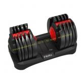 FitRx Smart Bell: Adjustable Dumbbell 5-52.5lb