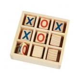 Wooden Tic-Tac-Toe Game - Toys - 1 Piece