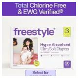 Freestyle Absorbent Baby Diapers (56)