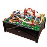 KidKraft  Metropolis Train Table and Set