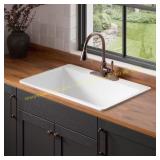 SINKOLOGY Jackson 33" 3-Hole Single Bowl Sink