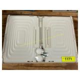 Folding storage bins with wheels