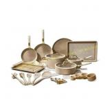 Hunter Green Thyme & Table 32-Piece Aluminum Set