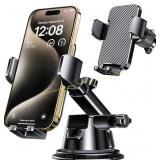 Qifutan Dash Mounted Phone Holder Car Mounts