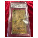 2023 Nevada Goldback 1/1000 Oz .999 Pure Gold