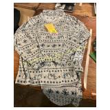 Womens L Sonoma 2pc Pajama Set