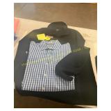 Mens L Alfani 1/4 Zip + Peter Miller Button Down
