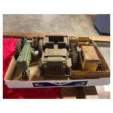 Vintage Tractor, Jeep + Bull Dozer