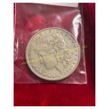 1887 Morgan Type US 90% Silver Dollar