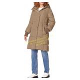 Kenneth Cole Faux Memory Puffer, Truffle, XL