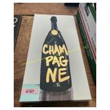 Canvas Champagne Wall Art