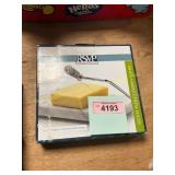 RSVP White Marble Cheese Slicer