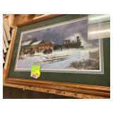 Signed + # d Framed Print