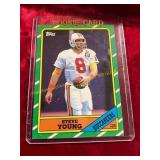 1986 Topps Steve Young RC HOF