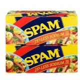 4pk SPAM Less Sodium 12 oz.