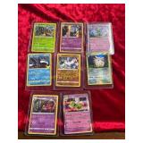 Pok mon Hallow 8 Creed Card Lot