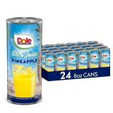 Dole Pineapple Juice 100% No Added Sugar 8oz