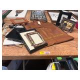 Garment Bag, Picture Frames, Etc