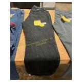 Mens Rustler Black 34x29 Jeans