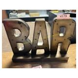 Lighted Bar Sign