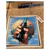 Coca Cola Bottle Metal Sign