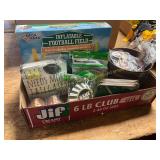 Box of Football Party Decor