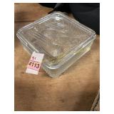 Federal Glass Refrigerator Dish