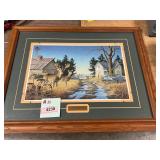 Framed Old Rivals lll by Larry Bach