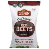 2ct Gefen Organic Beets, Vacuum Packed, 17.6 oz
