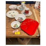 Vintage Peter Pan, Raggedy Ann, Misc Dishes
