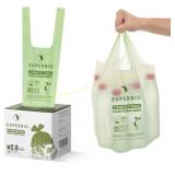 SUPERBIO Compostable Bags, 9.8L, 100
