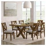 Bayside Bryce Dining Table and 6 Chairs