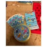 Babyshark Stickers, Paper Plates & Tablecloths