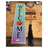 2Ct Halloween Signs