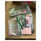 Assorted eye care and lip products