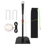 Hikeen Baseball Batting Tee   Height 27 36"