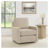 Henredon Marley Fabric Swivel Accent Chair
