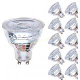 GU10 LED Light Bulbs 5.5W 10 Pack Warm White