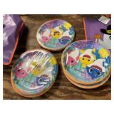 5Ct Babyshark Paper Plates
