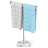 VEHHE T-Shape Towel Holder, SUS304, Silver
