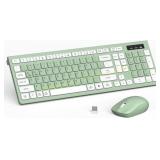 Wireless Keyboard and Mouse Combo (Avocado)